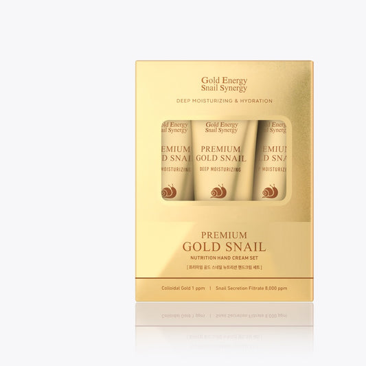 Gold Snail Nutrition Hand Cream Set  Brand: J&G, South Korea