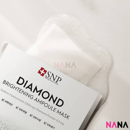 SNP Diamond Water Brightening Ampoule Mask Ver.7