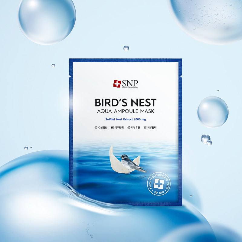 SNP Bird's Nest Aqua Ampoule Mask Ver.7