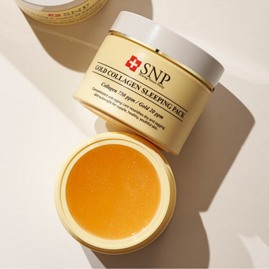 SNP Gold Collagen Sleeping Pack