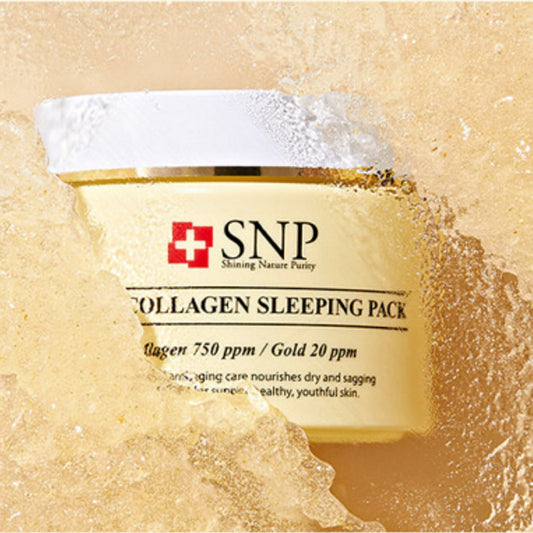SNP Gold Collagen Sleeping Pack